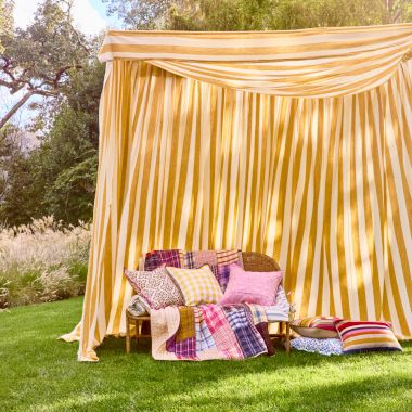 Dreamy Outdoor Seating Area