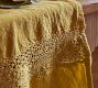 Linen Crochet Inset Table Runner