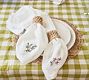 Embroidered Floral Motif Napkins, Set of 4