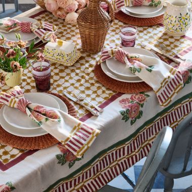 French Country Dining Scene