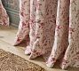 Rosie Bloom Printed Linen Curtain