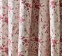 Rosie Bloom Printed Linen Curtain
