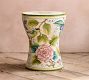 Hand-Painted Botanical Accent Table