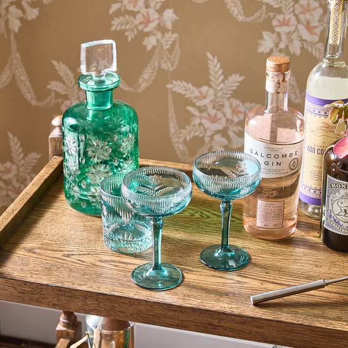 Liona Twisted Bar Cart | Greenrow