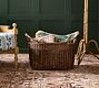 Woven Wicker Boat Basket