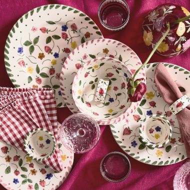 Strawberry Fields Tablescape