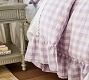 Gingham Linen Ruffle Duvet &amp; Shams