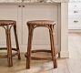Sadie Rattan Bar + Counter Stools