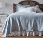Matelasse Crochet Trim Coverlet