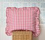 Rory Plaid Ruffle Outdoor Pillow Cover