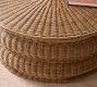 Stevie Rattan Round Coffee Table
