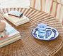 Stevie Rattan Round Coffee Table