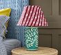 Ikat Stripe Jacquard Taper Lamp Shade
