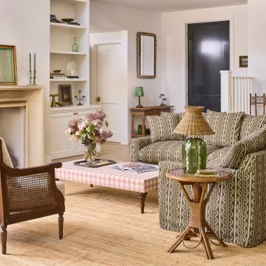 Romantic Vintage-Inspired Living Room