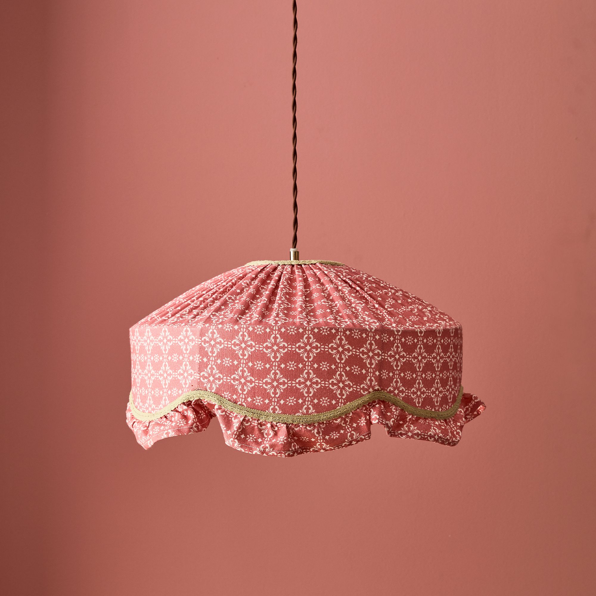 Georgiana Ruffle Pendant Shade