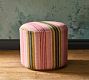 Kacey Striped Ottoman