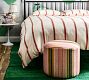 Cotton Linen Stripe Duvet Cover &amp; Shams