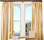 Light-Weight Cabana Stripe Curtain