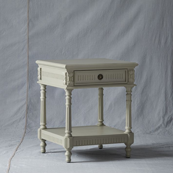 Darcy Carved Nightstand | Greenrow