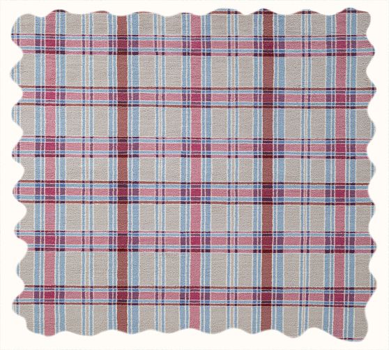 Waverly Plaid Hand-Knotted Rug | Greenrow