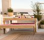 Livia Carved Outdoor Dining Bench
