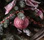 Cotton Mache Floral Ornaments