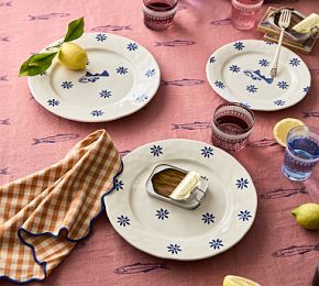 Floral Fish Dinnerware Collection