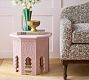 Nia Carved Side Table