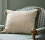 Pink Lily Velvet Embroidered Pillow Cover