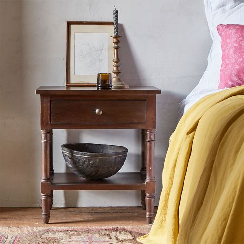 Darcy Carved Nightstand | Greenrow
