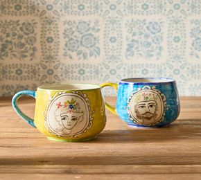 Hand-Painted Ceramic Mug