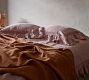 Linen Ruffle Crochet Duvet Cover &amp; Shams