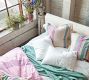 Colorful Stripe Cotton Linen Duvet Cover &amp; Shams