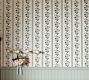 NYBG Poms Stripe Wallpaper