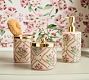 NYBG Hand-Painted Floral Bath Accessories