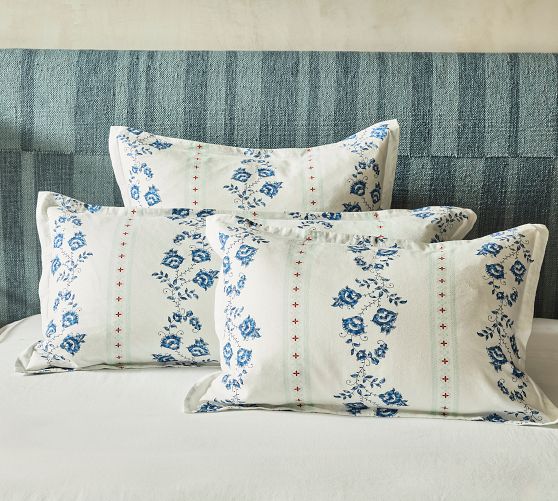 Gracie Cotton Linen Standard Shams Set of 2