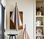 Patterned Waffle Weave Kitchen Towels, Set of 2