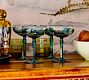 Blossom Antique Cut Coupe Glasses