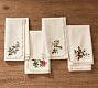 NYBG Rose Garden Printed Napkins, Set of 4