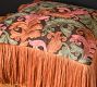 Elena Embroidered Fringe Pillow Cover