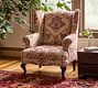 Philippa Flatweave Wingback Chair