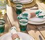 Colored Fluted Drinking Glasses, Set of 4