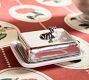 Bessie The Cow Pewter Butter Dish