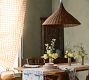 Sutton Woven Wicker Pendant
