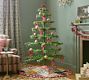 Noel Remnant Fabric Christmas Tree