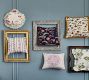 Floral Printed Pillow Cover with Cotton Fringe