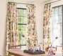 Printed Pleated Garden Variety Drape