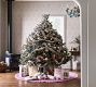 Cotton Mache Stripe Ornaments