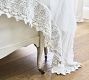 Daisy Linen Crochet Trim Duvet Cover &amp; Shams