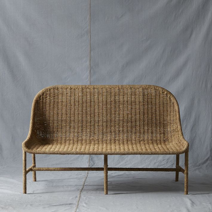 Seagrass loveseat store